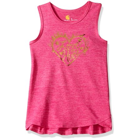 Carhartt Big Girls' Force Tank, Raspberry Rose Heather, 4 | Walmart Canada