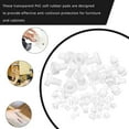 thumbnail image 6 of CTIRCHIU Transparent PVC Cabinet Bumpers Quiet Design Anti Collision Pads for Doors 50Pcs, 6 of 8