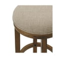 thumbnail image 5 of Alaterre Furniture Natick Backless Bar Height Wood Stool, Brown, 5 of 7