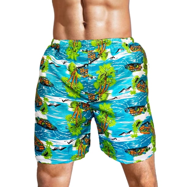 Traje De Baño Hombre Short Impermeable Bermuda Secado Rápido