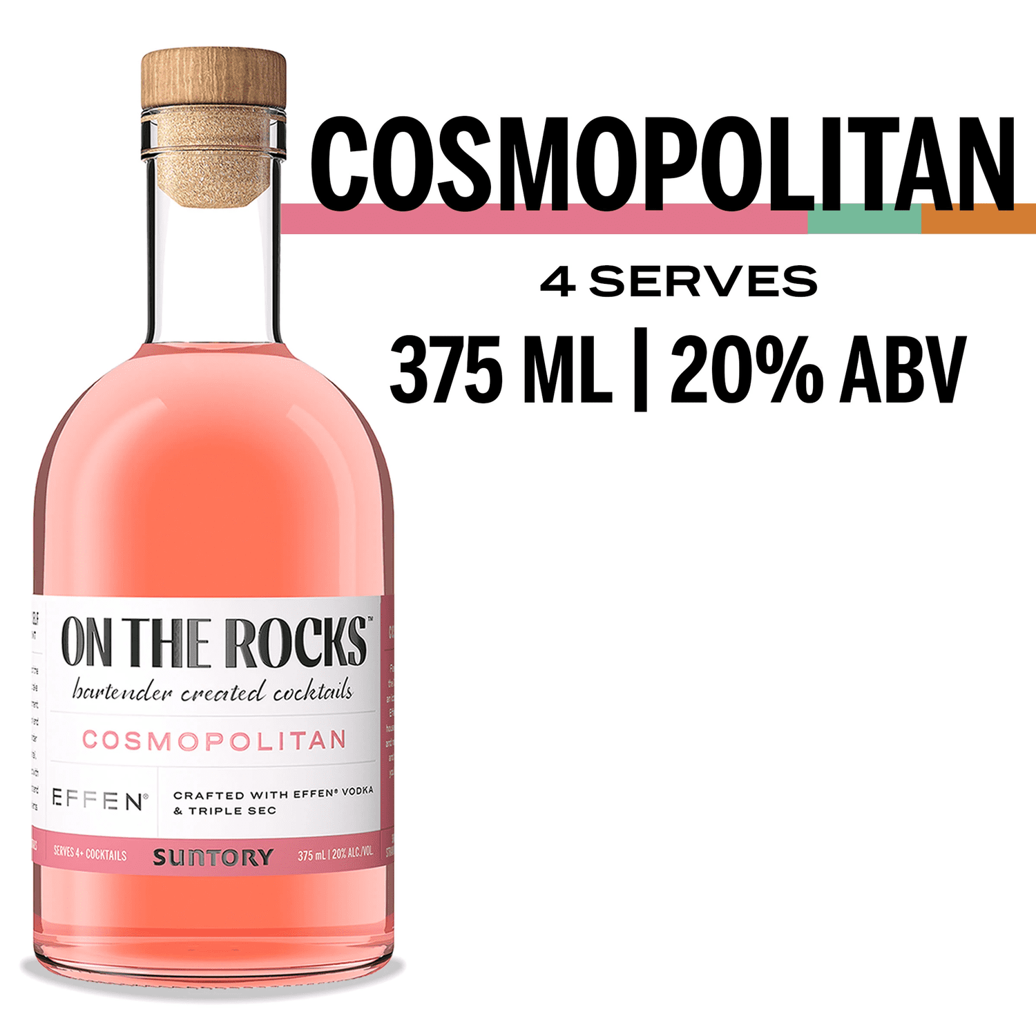 Otr-On the Rocks The Cosmopolitan Cocktail, 375 ml, 20% ABV