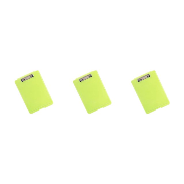 stanreset 1/2/3/5 Plastic A4 File Box Document Folder Box Writing Organizer Supply Pad Green 3PCS
