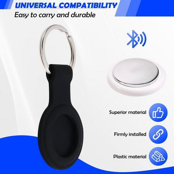 Smart Bluetooth GPS Tracker Round Anti-Lost Device Tracking Locator Smartphone Wallet Key Anti-Lost Device