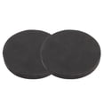thumbnail image 1 of CATIEBYE 2Pcs Drum Protector Sticker with Cotton Finish Black for Single Pedal Use, 1 of 7
