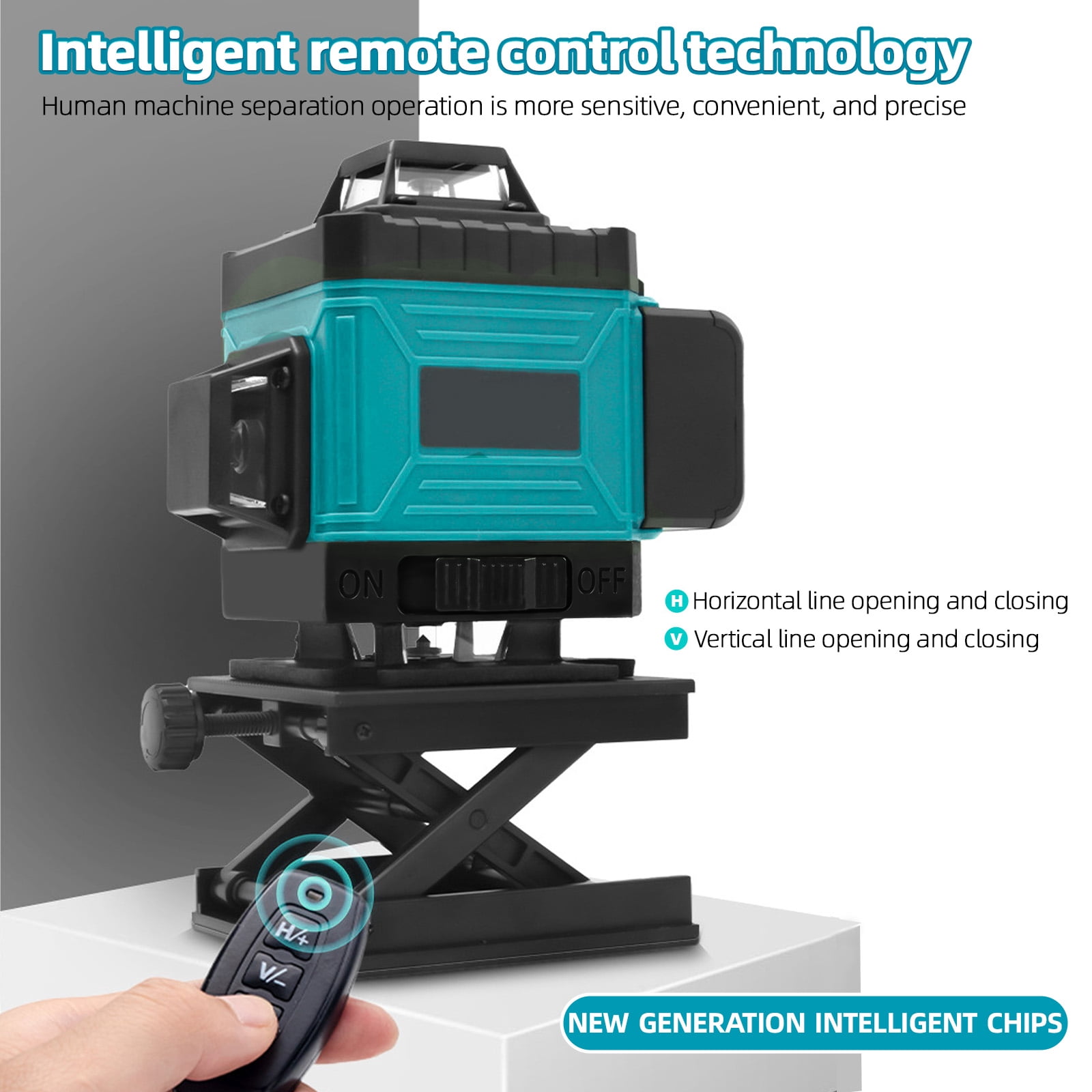 Victool 16 Lines Laser Level Auto Self-Leveling 360° Horizontal and Vertical Green Beam Laser Level US