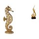 thumbnail image 1 of Figura decorativa de resina para mesa, estatua dorada para oficina, dormitorio, sala de estar, chimenea, fuego abstracto, artesanía de escritorio, rec, 1 of 8