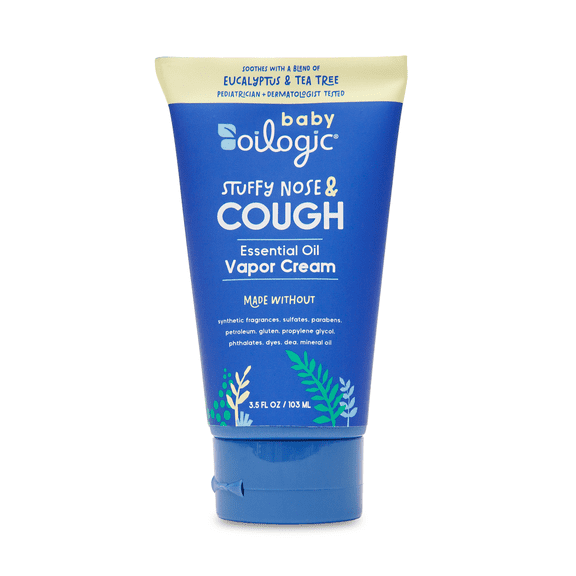 Oilogic Baby Stuffy Nose & Cough Vapor Cream, 3.5 FL OZ