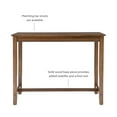 thumbnail image 5 of Linon Cessford Counter Height Pub Table, 36" Tall, Rustic Brown, 5 of 13