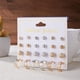 thumbnail image 2 of De Pendientes Cristal Doce Pendientes Mujeres Perla Señoras Pares Pendientes Set Pendientes, 2 of 8