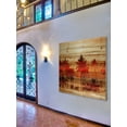 thumbnail image 3 of Parvez Taj Crimson Palms Pinewood Wall Art, 12" x 12", 3 of 7