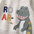 thumbnail image 5 of Sudaderas con capucha para niñas de 2 a 7 años con diseño de dinosaurios y para saltar, ropa bonita para niñas pequeñas, camisetas deportivas para otoño y primavera, 5 of 5