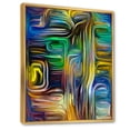 thumbnail image 3 of Designart 'Colour Spiral Fusion VI' Modern Framed Canvas Wall Art Print, 3 of 5