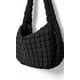 thumbnail image 3 of Bolsa de mano acolchada ODODOS para mujer, color negro, 3 of 6