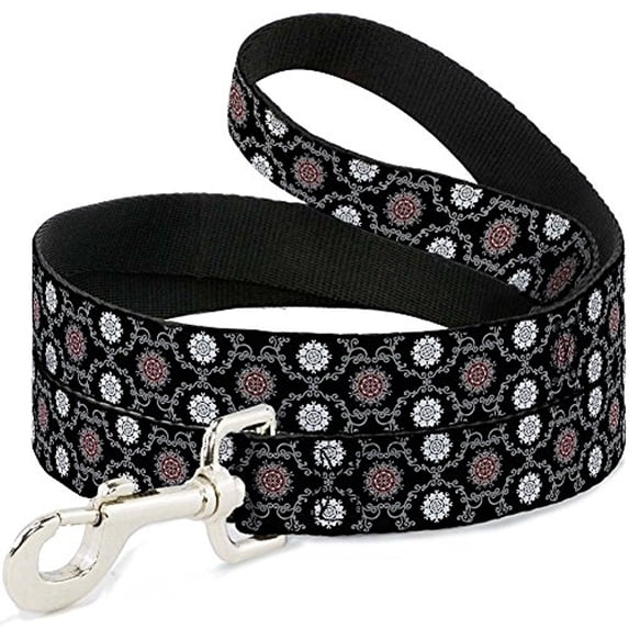 Buckle-Down "Tapestry 1 Black" Dog Leash