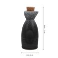 thumbnail image 2 of Japanese Sake Set With A Ceramic Sake Bottle And 2 Sake Cups Japanese Traditional Saki Serving Set, 2 of 9