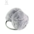 thumbnail image 2 of Gustave Women Plush Faux Fur Ear Muffs Winter Warm Outdoor EarMuffs Cold Weather Ear Warmer Cozy Soft Ear Covers, Gray, 2 of 10