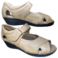 thumbnail image 4 of Sandalias de Mujer en Piel Borrego para Pie Diabetico Huaraches Casuales, 4 of 5