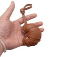 thumbnail image 5 of WearResistant Leather Croissants Bag Charm Decorative Keychain Ornament Accessory For Keys Backpacks Interior, 5 of 8