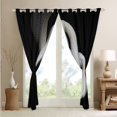 thumbnail image 4 of White Snake Curtains & Drapes,3D S-Shaped Dragon Reptile Window Treatments,African Tropical Desert Animals 30%-50% Blackout Curtains, 4 of 6