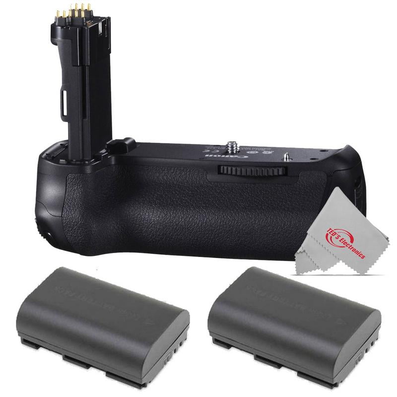 Vivitar Battery Grip for Canon 90D 80D 70D DSLR + Two Replacement
