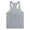 Gray, variant on Men's Gym Tank Tops Y-Back Workout Muscle Tee Athletic Workout Fitness Vest T-Shirts