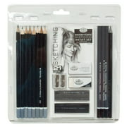 Royal & Langnickel RART-200 Essentials Sketching Pencil Set, 21-Piece