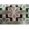 thumbnail image 4 of oneOone Cotton Silk Fabric Geometric Kasuri Printed Fabric 1 Yard 42 Inch Wide, 4 of 4