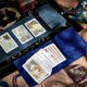 thumbnail image 4 of Juego de 2 bolsas de tarot de terciopelo, funda para guardar cartas de tarot, funda de tela y fundas para tarjetas., 4 of 9