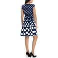 thumbnail image 2 of London Times Womens Polyester Fit & Flare Dress, 2 of 2