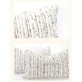 thumbnail image 5 of Throw Pillow Cover,Portable Washable Textured Decorative Cushion Cover for Living Room Bedroom Sofa Decor 13.8x19.7 Inch,White, 5 of 5
