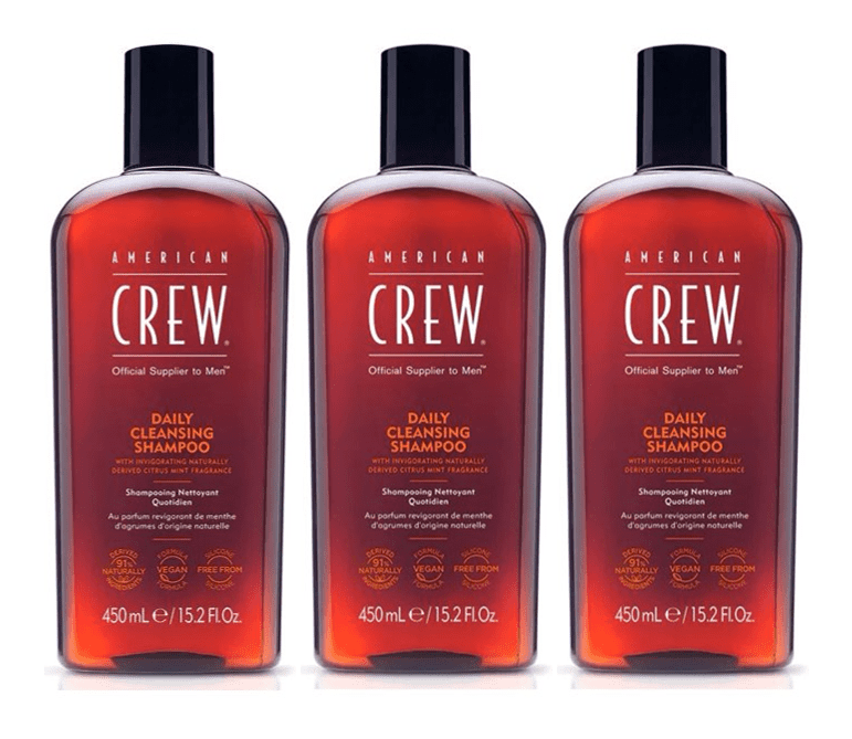 American Crew Daily Cleansing Shampoo, 15.2 oz ( Pack Of 3 )