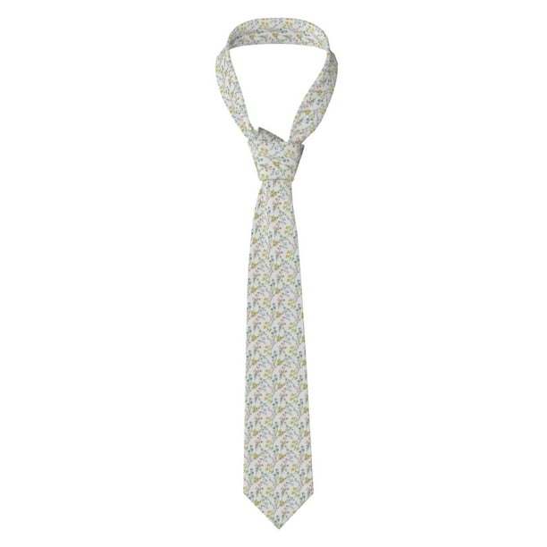 Balery Floral Corbata Clásica de Seda para Hombre, Corbata Tejida Jacquard, Corbatas Formales para Negocios y Bodas