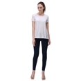 thumbnail image 3 of Richie House Women's Solid cotton bamboo blouse RH2028-C-XS, 3 of 7