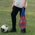thumbnail image 1 of IFANLANDOR 2Pack Soccer Carrying Bag Weather-resistant Polypropylene Blue And Yellow For Schools, 1 of 4
