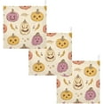 thumbnail image 7 of Dreamtimes 3 PCS Bright Colorful Pumpkins Baby Muslin Washcloths, Vintage Halloween Face Towel Burp Cloths Ultra Soft Absorbent Cotton Bath Wipes Towels for Newborn Boys Girls, 7 of 7