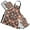 Abstract Boho Mandala, variant on Boho Mandala 5 Pcs Kitchen Set Heat Resistant Oven Mitts and Non-Slip Pot Holders with Adjustable Cooking Apron