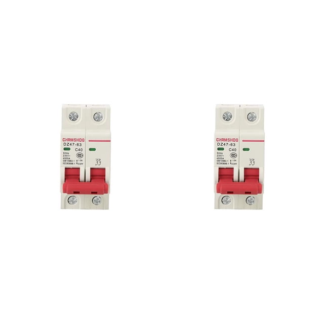 Interruptor de circuito Injueey 230V reemplazo de Control principal de energía 6A 2piezas