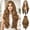 Brown1-28inch, variant on Creamily 22 Inch Long Brown Wavy Synthetic Wig for Women – Natural Hairline, Breathable Cap, Daily Wear