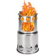 thumbnail image 3 of Outdoor Portable Wood Stove Lightweight Folding Cooking Picnic Camping Backpacking, 3 of 7