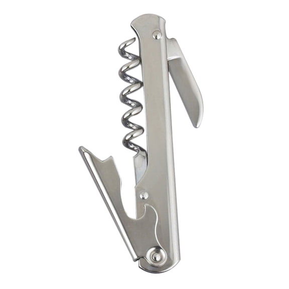 HIC Bar Classic Waiter’s Corkscrew, Made in Italy, For Natural and Synthetic Corks