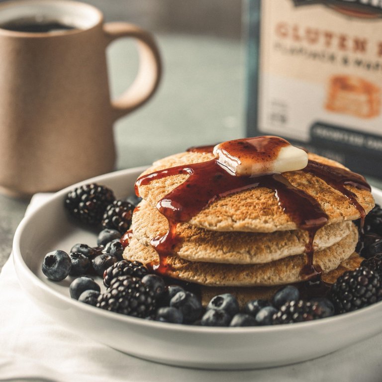 Kodiak Gluten Free Flapjack and Waffle Mix, Oat Flour, Whole