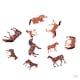 thumbnail image 1 of 8x 10 piezas 1/87 Mini modelos de animales animales salvajes decoración de plástico, 1 of 9
