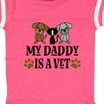 thumbnail image 4 of Inktastic Veterinarian Daddy is a Vet Boys or Girls Baby Bodysuit, 4 of 5