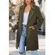 thumbnail image 5 of Blazer de Mujer PRETTYGARDEN Manga Larga Verde Militar XL, 5 of 8
