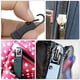 thumbnail image 3 of Bolsa, mochila, cremallera, ropa, abrigo, accesorios con cremallera (negro), 1 par, 3 of 5
