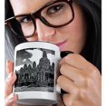 thumbnail image 2 of 3dRose, Ancient ruins of Bayon Temple, Angkor, Cambodia, 11oz Two-Tone Black Mug, 2 of 7