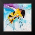 thumbnail image 2 of St. Hilaire, Elizabeth 12x12 Black Modern Framed Museum Art Print Titled - Happy Bee I, 2 of 5