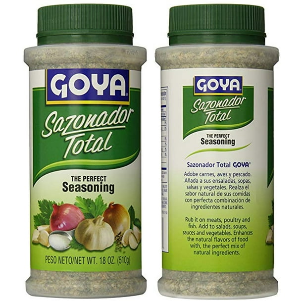Goya Sazonador Total Seasoning, 18 Oz (Pack of 2)