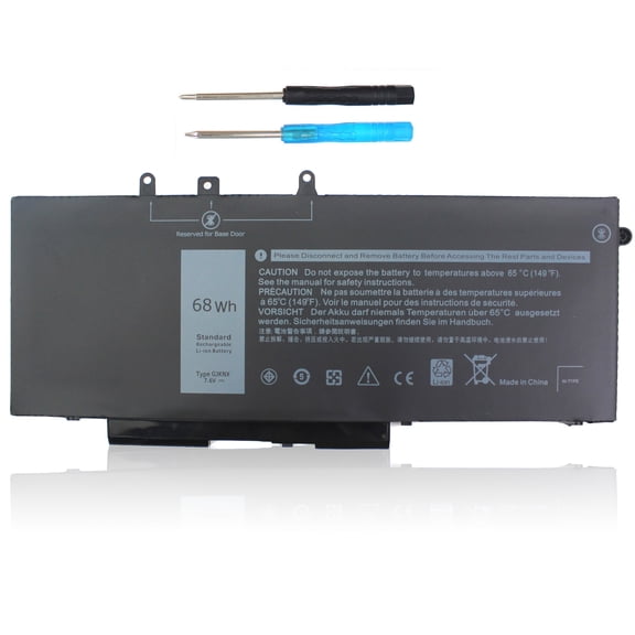 GJKNX 68WH Laptop Battery for Dell Latitude 5480 5580 5280 5288 5488 5580 5590 5591 5490 5491 5495 E5480