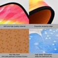 thumbnail image 2 of 2-Piece Kitchen Rugs Set Non-Slip Mats Carpet Floor for Kitchen, Bathroom (19.7"x27.6" & 19.7"x47.2") Tie-dyed Colorful Spiral Pattern, 2 of 7